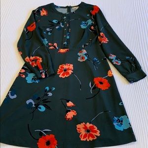 A line flower dress